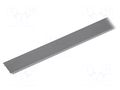 Cover; natural; 2m; VARIO30-10; aluminium; for profiles TOPMET TOP-V3380000