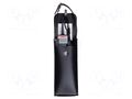 Cover; 300x130mm; black; leather TIETZSCH TIZ-SP-LED
