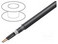 Wire: control cable; ÖLFLEX® PETRO FD 865 CP; 2x1.5mm2; black LAPP OL865CP-0023333