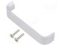 Holder; aluminium; natural; H: 30mm; L: 136mm; W: 25mm; handle GTV Poland GTV-UA-00-347128