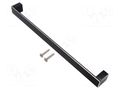 Holder; aluminium; black; H: 30mm; L: 335mm; W: 25mm; handle GTV Poland GTV-UA-ARS320-20