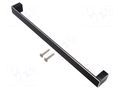 Holder; aluminium; black; H: 30mm; L: 335mm; W: 25mm; handle GTV Poland GTV-UA-ARS320-20