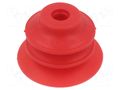 Suction cup; 56mm; 28cm3; Suction cup: silicone VMECA VBU55-S