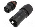 Connector: AC supply; screw terminal; female; 50A; 500V; ways: 3 CONNFLY DS1162-03-3FC6B10
