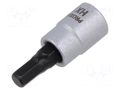 Socket; hex key,socket spanner; HEX 5mm; 1/4" PROXXON PR23747