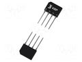 Bridge rectifier: single-phase; Urmax: 600V; If: 3A; Ifsm: 65A; flat DIOTEC SEMICONDUCTOR KBP306G-DIO