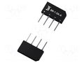 Bridge rectifier: single-phase; Urmax: 800V; If: 4A; Ifsm: 80A; flat DIOTEC SEMICONDUCTOR GBS4K-DIO