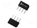 Bridge rectifier: single-phase; Urmax: 800V; If: 4A; Ifsm: 80A; flat DIOTEC SEMICONDUCTOR GBS4K-DIO