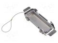 Protection cover; size 24B; Han-INOX®; IP65,IP67; 104x27mm HARTING 19440245402