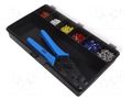 Kit: for crimping push-on connectors, terminal crimping PARTEX PA-KIT-CEF1G