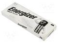 Battery: alkaline; AA; 1.5V; non-rechargeable; 50pcs; MAX ENERGIZER BAT-LR6/EG-MAX-50
