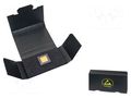 Container: box; with foam lining; ESD; black; cardboards EUROSTAT GROUP ERS-254020010