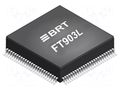 IC: microcontroller; 100MHz; LQFP100; 64kBSRAM,256kBFLASH; PWM: 7 BRIDGETEK FT903L-C-T