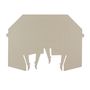 Partition plate (terminal), Intermediate plate, 86 mm x 62 mm, dark beige Weidmuller 1058800000 04008190140175