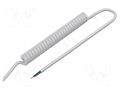 Wire: coiled; 2x1.5mm2; unshielded; PUR; white; 300V,500V; 0.8m SIMECH SPT00019B