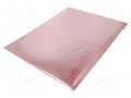 Protection bag; ESD; L: 406mm; W: 305mm; Thk: 76um; 100pcs; <100GΩ STATICTEC PRT-STP50305406