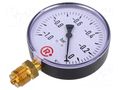 Vacuum gauge; -1÷0bar; non-aggressive liquids,inert gases PNEUMAT 7301