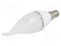 LED lamp; warm white; E14; 230VAC; 1000lm; 10W; 160°; 3000K GTV Poland LD-SMC37L-10