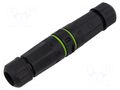 Connector: fiber optic; coupler; SC; for cable; ways: 2; straight LOGILINK LOG-FA05SX3
