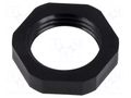 Nut; NPT1/2"; polyamide; black; Thread: inch,NPT; with flange LAPP LP-53019315