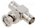Adapter; BNC socket x2,BNC plug; 50Ω; 4GHz CAL TEST CT2411