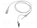 Probe: for oscilloscope; passive; 200MHz; 10: 1; 400V; In.imp: 10MΩ CAL TEST CT4201