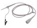 Probe: for oscilloscope; passive; 1.5GHz; 100: 1; 21V; In.imp: 5kΩ CAL TEST CT4206