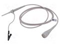 Probe: for oscilloscope; passive; 1.5GHz; 100: 1; 21V; In.imp: 5kΩ CAL TEST CT4206