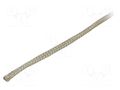 Braids; braid; 32A; 14AWG; Wire dia: 0.16mm; 30.5m; copper strand ALPHA WIRE 2138-SV005