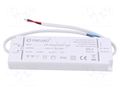 Power supply: switching; LED; 30W; 24VDC; 1.25A; 220÷240VAC; IP44 YINGJIAO YSL50M-30-24