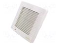 Fan: AC; axial; 230VAC; Ø118mm; 150m3/h; 46dBA; ball; 2650rpm; IPX4 DOSPEL S.A. 007-0028