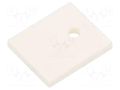 Heat transfer pad: aluminum; TO218,TOP3; Thk: 3mm; 25W/mK; 30kV ALUTRONIC AO480
