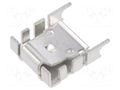 Heatsink: moulded; U; TO220; grey; L: 25mm; W: 8.5mm; H: 29.5mm; 20K/W ALUTRONIC FI353/SN