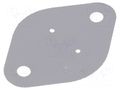 Heat transfer pad: silicone; TO3; Thk: 0.18mm; 900mW/mK; -60÷200°C ALUTRONIC SI480