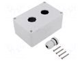 Enclosure: for remote controller; 22mm; X: 78mm; Y: 118mm; Z: 55mm KRADEX ZEB118.78.55-2
