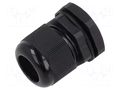 Cable gland; PG21; IP68; polyamide; black PAWBOL PW-D.3075C