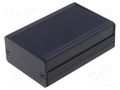 Enclosure: with panel; AKG; X: 55mm; Y: 80mm; Z: 28mm; aluminium FISCHER ELEKTRONIK AKG-55-28-80-SA