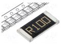 Resistor: metal film; SMD; 2512; 100mΩ; 2W; ±1%; -55÷155°C EATON ELECTRONICS MFHA2512R1000FE