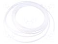Hose; max.25bar; PTFE; 4mm; white; -70÷260°C PNEUMAT 259.32N