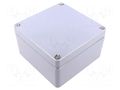 Enclosure: multipurpose; X: 160mm; Y: 160mm; Z: 91mm; AL; aluminium SPELSBERG AL-1616-9