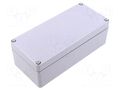 Enclosure: multipurpose; X: 80mm; Y: 175mm; Z: 57mm; AL; aluminium SPELSBERG AL-1808-6