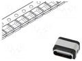 Connector: USB C; socket; SMT; PIN: 16; horizontal; top board mount GCT USB4730-GF-A-KIT