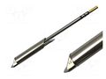 Tip: for desoldering irons; 0.64x1.4mm; 468°C METCAL DSC-8CN0006S