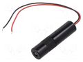 Module: laser; 16mW; red; line; 650nm; 2.7÷3.3VDC; 40÷100mA; 30° PICOTRONIC LC650-16-3F-30