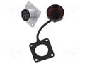 Connector: circular; socket; female; PIN: 4; IP67; WF16; 15A; 500V WEIPU WF16K4BZZ1