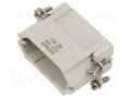 Connector: HDC; contact insert; male; EPIC H-D; PIN: 15; 10A; 250V LAPP 11255000