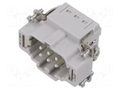 Connector: HDC; contact insert; male; EPIC H-BE; PIN: 6; 16A; 500V LAPP 44423200