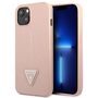 Guess GUHCP13SPSATLP iPhone 13 mini 5,4 &quot;pink / pink hardcase SaffianoTriangle Logo, Guess 3666339040390 3666339040390