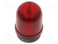 Signaller: lighting; continuous light; red; 12÷230VDC; 12÷230VAC WERMA WER-21010000
