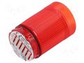 Module: light signaller; red; 24VDC; 24VAC; IP66,IP69K; -30÷60°C WERMA WER-63411075